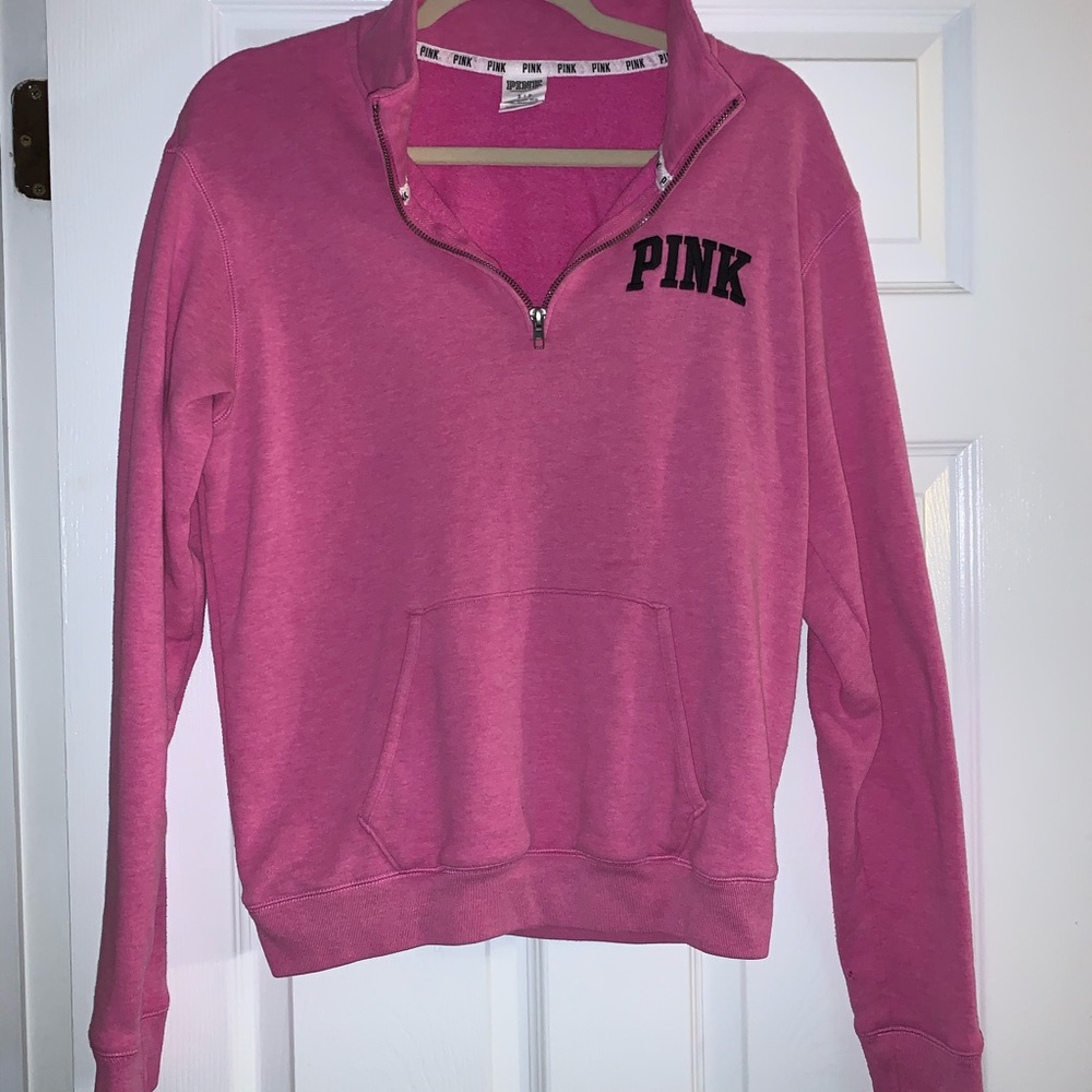 PINK quarter zip